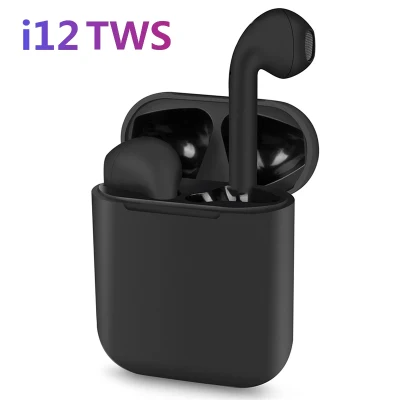 Amazon Venta caliente Tws 5.0 Wireless I12 Accesorios para auriculares para móviles